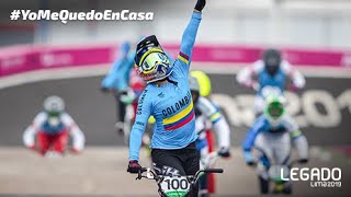 Definición de BMX Race en los Juegos Panamericanos Lima 2019  Resumen [upl. by Ainitsirc]