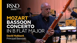 Mozart Bassoon Concerto  David Hubbard  Royal Scottish National Orchestra [upl. by Aihsot838]