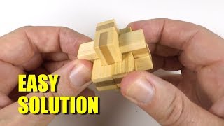 6Piece Wooden Cross Puzzle Solution [upl. by Lamoureux602]