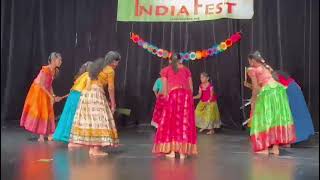 Kolattam Performance  India Fest [upl. by Swee631]