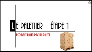 LE PALETTIER ETAPE 1 [upl. by Ai]