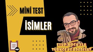 İsimler Soru Çözümü [upl. by Solraced967]