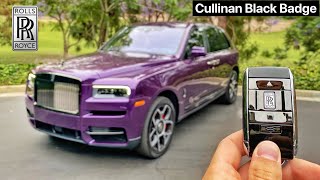 The 400000 RollsRoyce Cullinan Black Badge is a Luxurious Bank Vault on Wheels InDepth Review [upl. by Ailemak401]