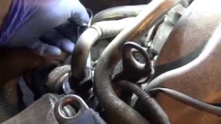 2002 Mercedes Benc ML320 P0400 And EGR Valve Removal [upl. by Ronn366]