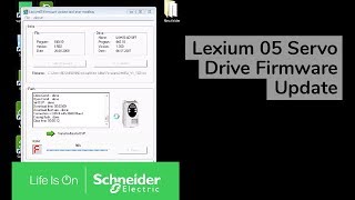 Flashing Firmware on Lexium 05 Servo Drives  Schneider Electric Support [upl. by Gabriel]