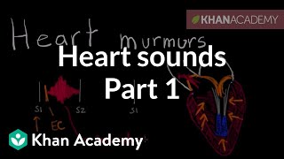 Systolic murmurs diastolic murmurs and extra heart sounds  Part 1  NCLEXRN  Khan Academy [upl. by Leirum992]