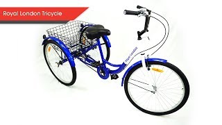 London Royal Tricycle Assembly Tutorial [upl. by Costanza]