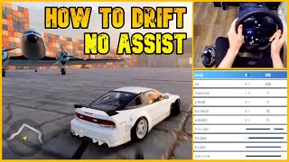 How to Drift on Wheel  CarX Drift Racing Settings Tune Initiation PART 12 [upl. by Dhruv]