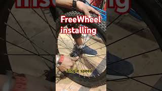 How to install single speed FreeWheel [upl. by Eolhc]