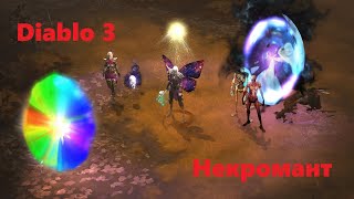 Diablo 3Season 33 SSF LoD Nova Necromancer GR150743 [upl. by Elatia]