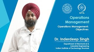 Lecture 02 Operations Management Objectives [upl. by Baron]