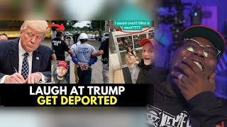 Illegal Immigrant Threatens Donald Trump Then INSTANTLY Gets Deported [upl. by Oilicec]