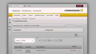 Commerzbank Online Banking Guided Tour [upl. by Nylessoj579]