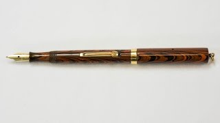 Vintage Fountain Pen Review Waterman Ideal 52 12v [upl. by Nnaecarg111]