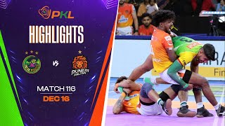 Match Highlights Patna Pirates vs Puneri Paltan  December 16  PKL Season 11 [upl. by Enicar542]