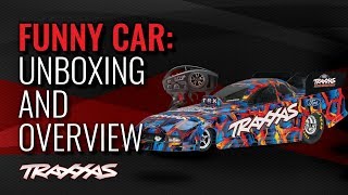 Unboxing and Overview  Traxxas Funny Car [upl. by Hasile431]