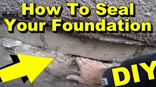 Exterior Waterproofing How To Seal Your Foundation DIY [upl. by Jaquelin607]