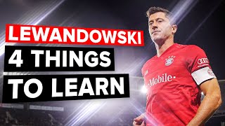 4 things every striker needs to learn from LEWANDOWSKI [upl. by Avram]