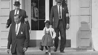 Ruby Bridges Age 6 Integrates New Orleans School [upl. by Namsu]