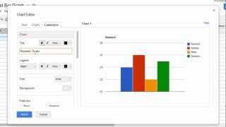 How to Create a Bar Graph in Google Docs [upl. by Sevein]