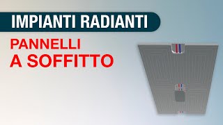 Soffitto radiante per riscaldamento e raffrescamento [upl. by Uahsoj965]