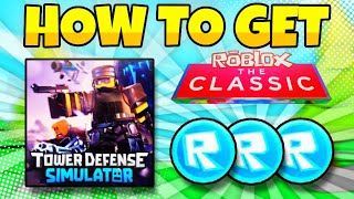 How To Get ALL 5 TOKENS in TOWER DEFENSE SIM Roblox The Classic [upl. by Sidoon]