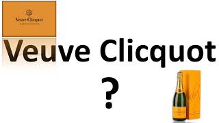 How to say Veuve Clicquot CORRECTLY French Champagne Pronunciation [upl. by Berte]