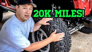 20000 Mile Tire Review Yokohama Geolandar MT [upl. by Ysset782]