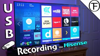 Smart TV  PVR Recording Programs With A USB Stick amp Hard Drive [upl. by Eitsirc]