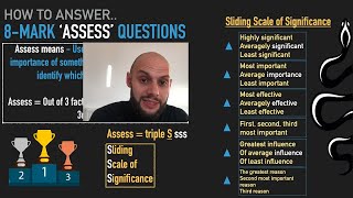 8 Mark  Assess  Structure  How to answer  GCSE Geography [upl. by Atteroc]