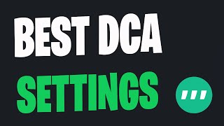 Best 3Commas DCA Bot Beginner Settings [upl. by Chun]