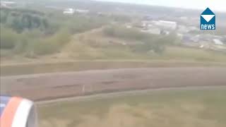 Full video of Russia’s Sukhoi Superjet 100 crash [upl. by Idnis]