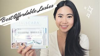 Kiss Falscara Lash Kit Review unboxing  first impression [upl. by Etnud332]