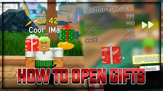 All Star Tower Defense  How To Open GIFTS  What You Get From Them [upl. by Naimad]