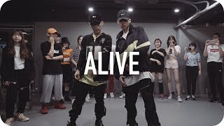 Alive  Lil Jon ft Offset 2 Chainz  Jinwoo Yoon Choreography [upl. by Drarehs144]