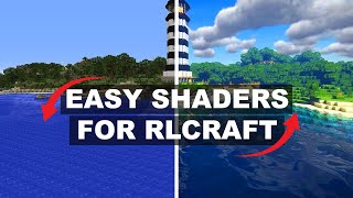 How to Download and Install SHADERS for RLCRAFT [upl. by Zetnom917]