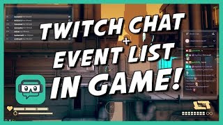 How to view TWITCH CHAT IN GAME  one monitor setup Streamlabs Game Overlay [upl. by Lynch931]