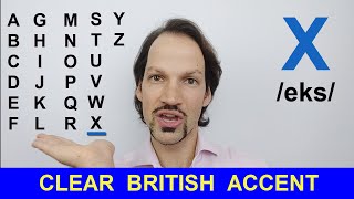 How To Pronounce The English Alphabet BRITISH PRONUNCIATION [upl. by Wagoner148]