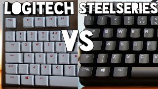 Logitech G915 vs SteelSeries Apex Pro TKL  which is snazzier [upl. by Adonis]