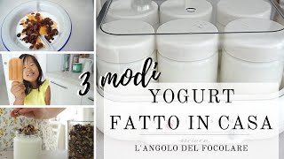 Yogurt fatto in casa  RICETTA FACILE [upl. by Intisar738]