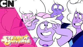 Steven Universe  Too Many Amethysts in One Room  Cartoon Network [upl. by Nanoc]