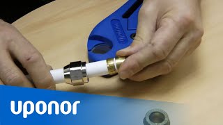 Uponor QampE Copper Connections [upl. by Ariew]