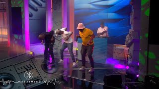 Mpura Zuma Reece Madlisa amp Busta 929 Perform ‘Umsebenzi Wethu’ — Massive Music  Channel O [upl. by Dierdre]