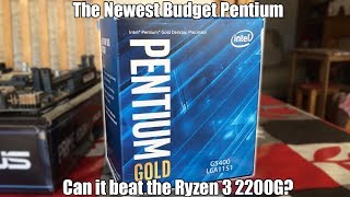 Intel Pentium Gold G5400 Review Vs Ryzen 3 2200G [upl. by Elsworth]