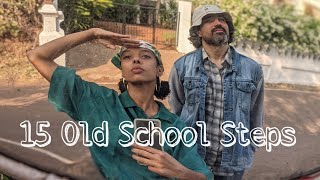 15 Old School Hip Hop Dance Steps With Names [upl. by Atirahs]