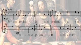 Franck Panis Angelicus Duet Tenor Score [upl. by Collbaith]