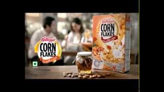 Kelloggs Corn Flakes with Real Almond and Honey [upl. by Ervin]