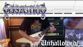 Unhallowed  Dissection  Cover  TAB  Tutorial [upl. by Ahsirtap]