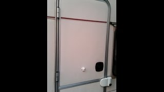 How to repair a caravan door lock mechanism [upl. by Malvina]