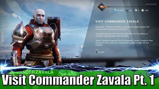 Zavala Office Destiny 2 Location [upl. by Orat51]